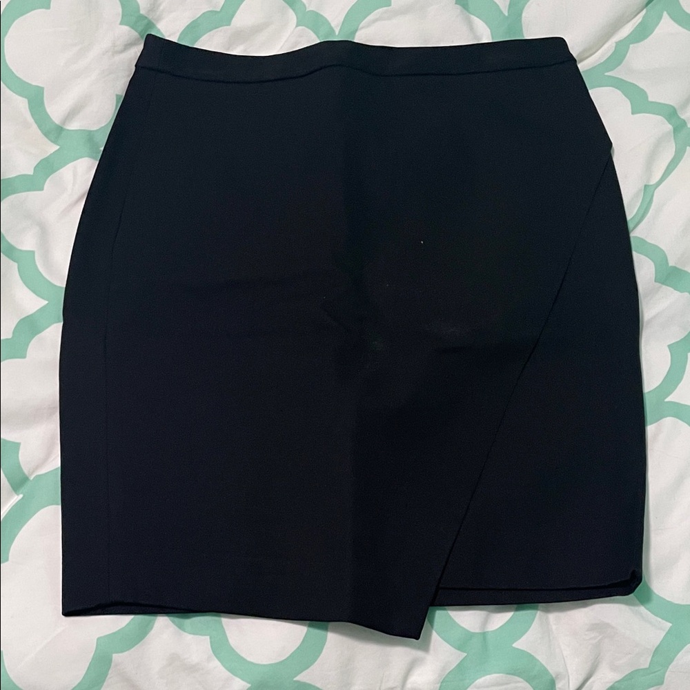 Banana Republic Asymmetrical Black Skirt